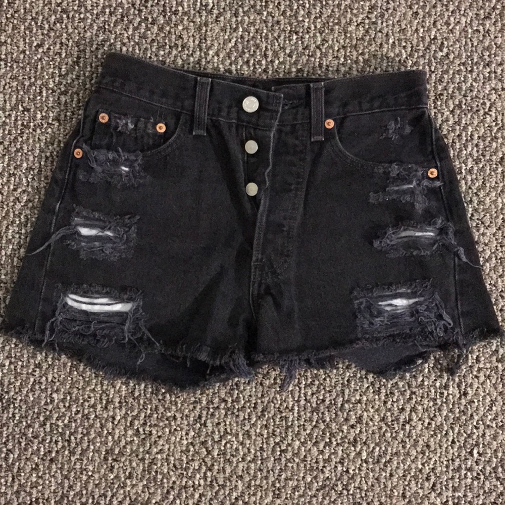 Levi denim shorts